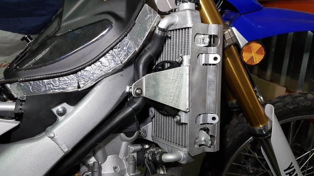 Yamaha WR250R защита радиатора