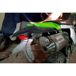 Kawasaki KLX250 Хвостовик и крепление номера